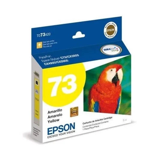 Cartucho de tinta Epson 73 Amarillo Original – CopyMas